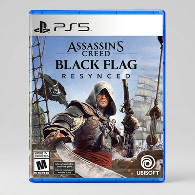 Assassin's Creed Black Flag Resynced Launch Edition – PlayStation 5 | Physical Game Disc (CD) | 4K 60FPS, Ray Tracing, DualSense Integration, Includes Physical Artbook & Map (PS5)c