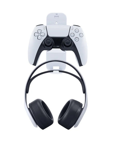 JYS Dual Controller and Headset Hanger Mount for PlayStation 5 | Storage Organizer