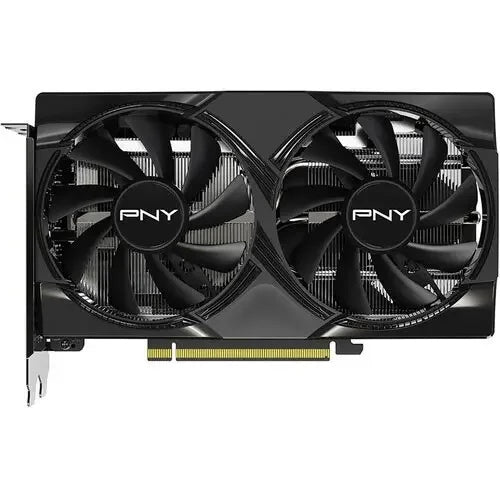 PNY GeForce RTX 5060 8GB GDDR7 OC Graphics Card | Dual Fan Cooling, Stealth Mode, Overclocked Performance & DLSS 4 Support (Black)